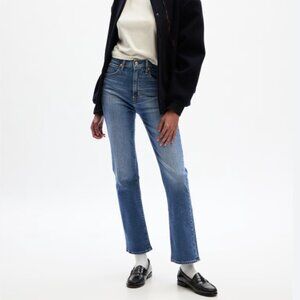 GAP High Rise Kick Fit Jeans Medium Wash